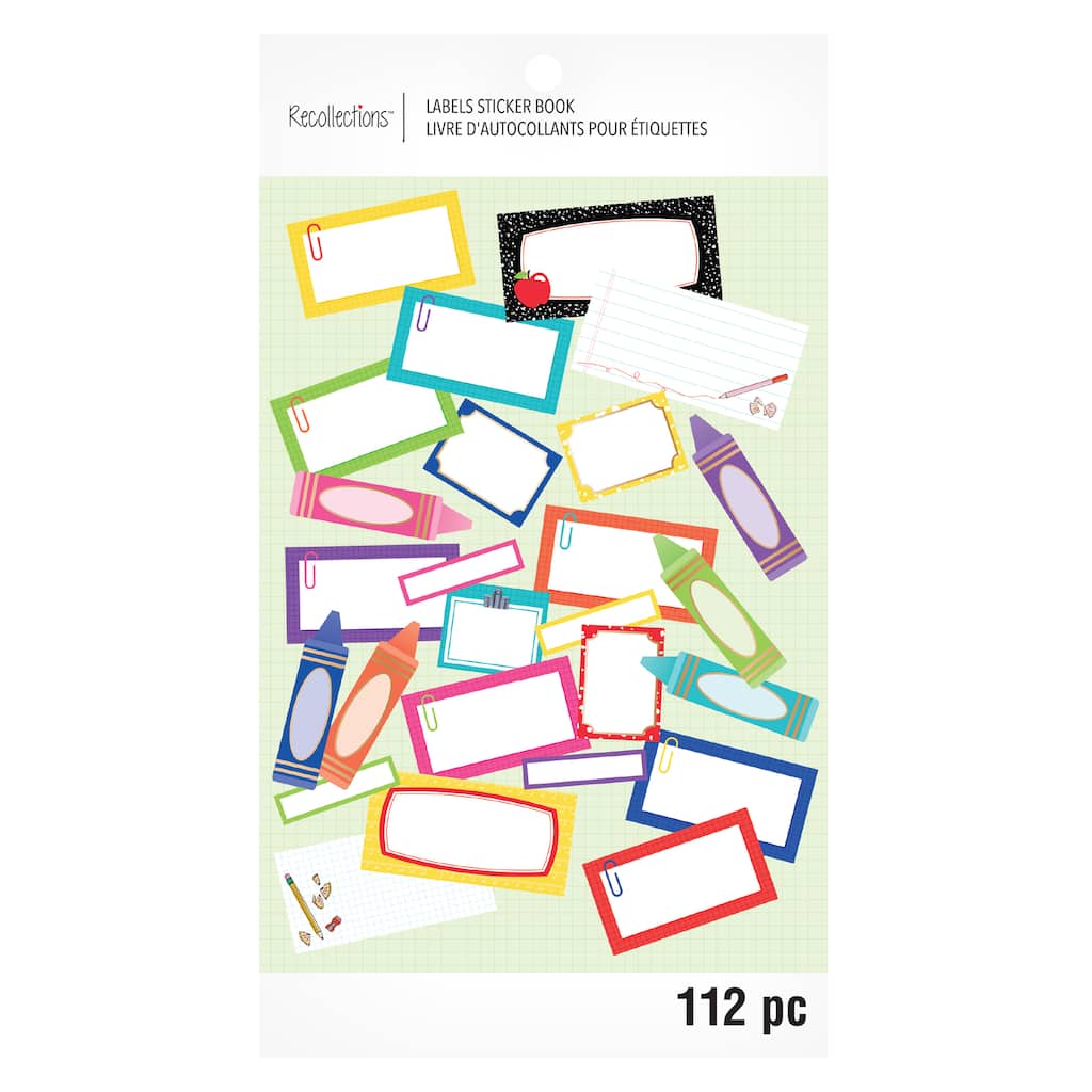 Labels Sticker Book by Recollections™ Michaels